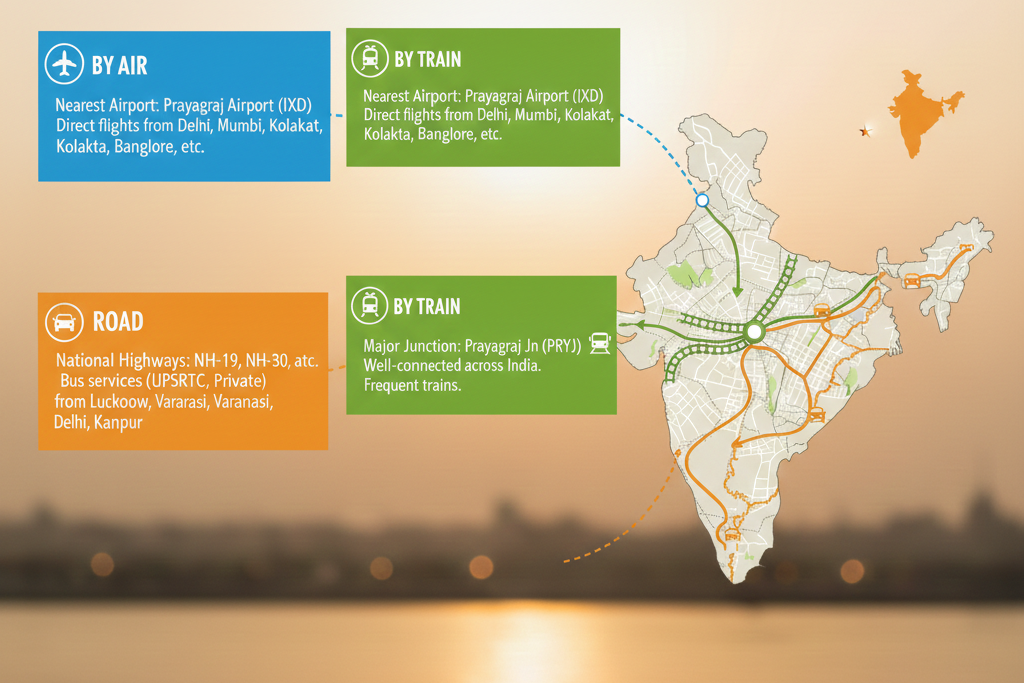 Hotel in Prayagraj, how to reach